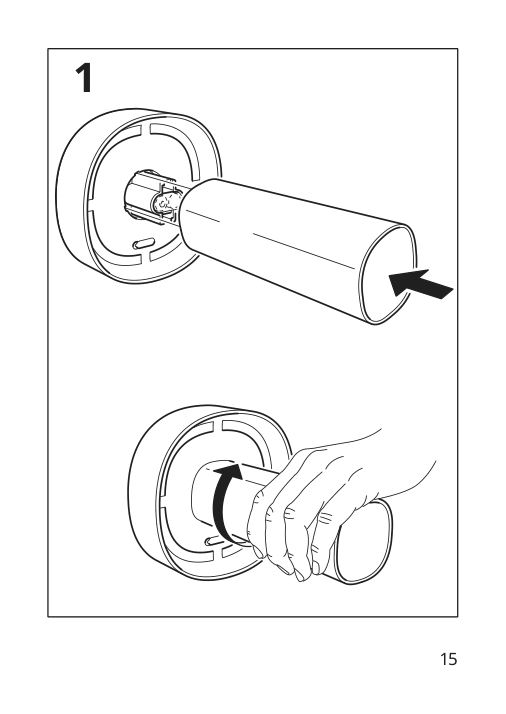 Assembly instructions for IKEA Solvinden led table lamp battery operated outdoor white | Page 15 - IKEA SOLVINDEN LED table lamp 405.719.03