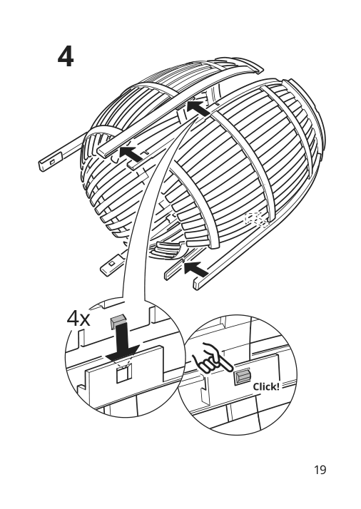 Assembly instructions for IKEA Solvinden led table lamp battery operated outdoor | Page 19 - IKEA SOLVINDEN LED table lamp 605.705.73