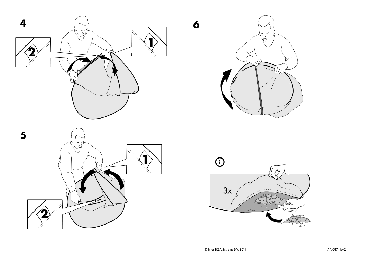 Assembly instructions for IKEA Sommarvind pop up sun wind shelter | Page 2 - IKEA SOMMARVIND pop-up sun/wind shelter 302.188.61