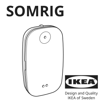 Assembly instructions for IKEA Somrig remote control white smart | Page 1 - IKEA SOMRIG  Remote control 505.603.34