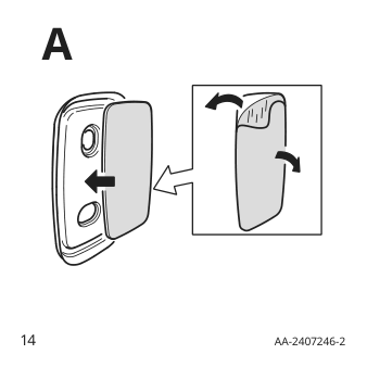 Assembly instructions for IKEA Somrig remote control white smart | Page 14 - IKEA SOMRIG  Remote control 505.603.34