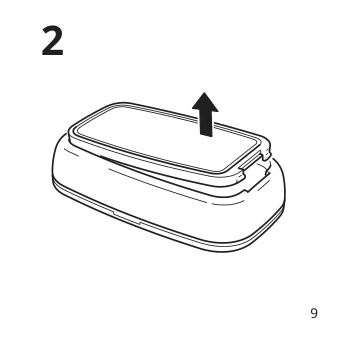 Assembly instructions for IKEA Somrig remote control white smart | Page 9 - IKEA SOMRIG  Remote control 505.603.34