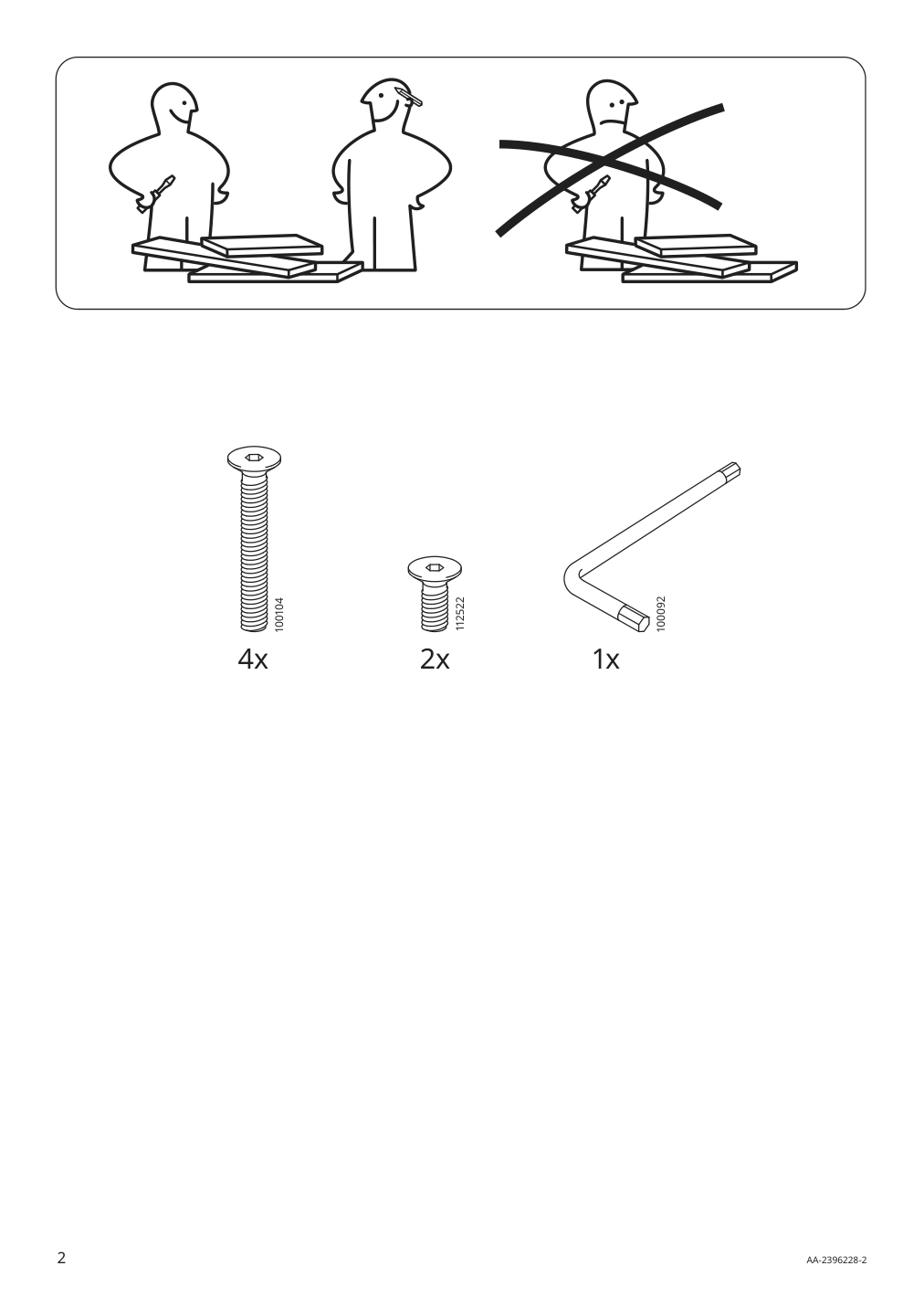 Assembly instructions for IKEA Sotenaes armchair hakebo yellow | Page 2 - IKEA SOTENÄS armchair 605.550.87