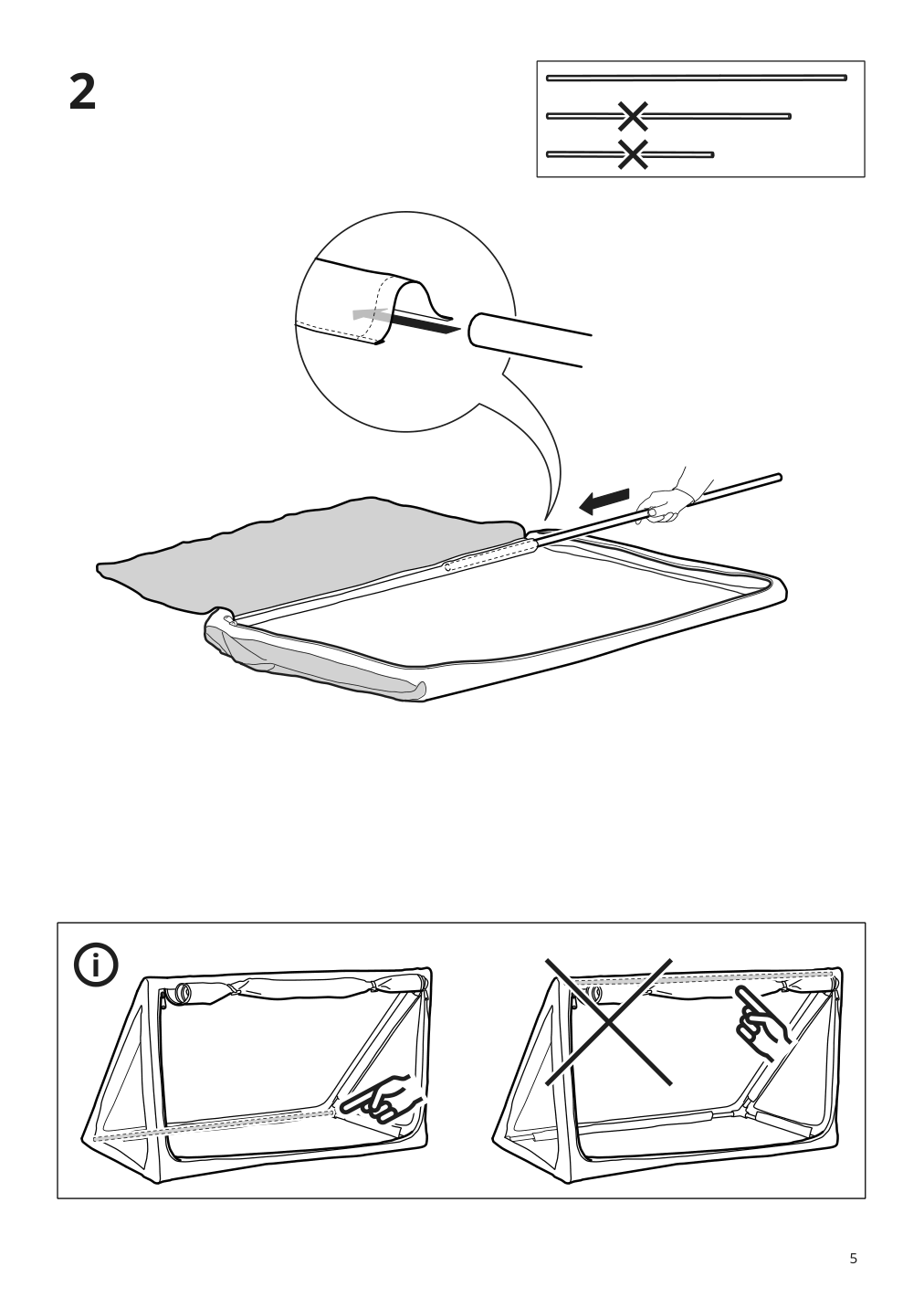 Assembly instructions for IKEA Sportslig ball storage goal | Page 5 - IKEA SPORTSLIG ball storage/goal 305.042.35