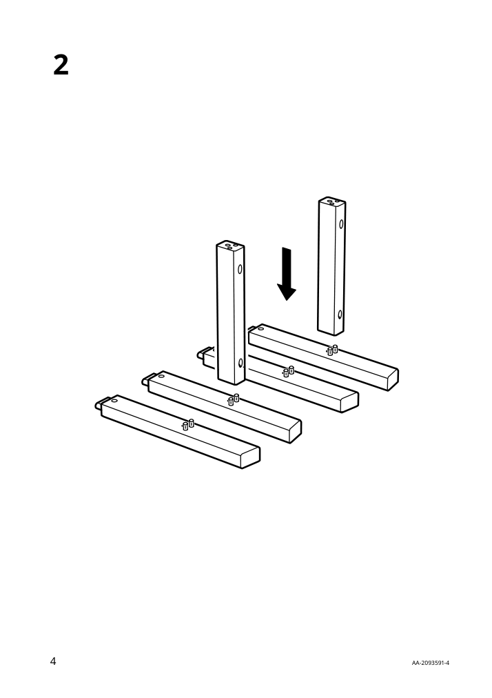 Assembly instructions for IKEA Stackholmen stool outdoor light brown stained | Page 4 - IKEA STACKHOLMEN stool, outdoor 204.114.25