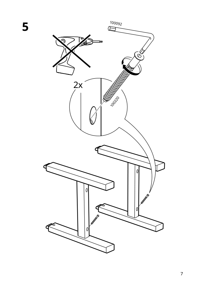 Assembly instructions for IKEA Stackholmen stool outdoor light brown stained | Page 7 - IKEA STACKHOLMEN stool, outdoor 204.114.25