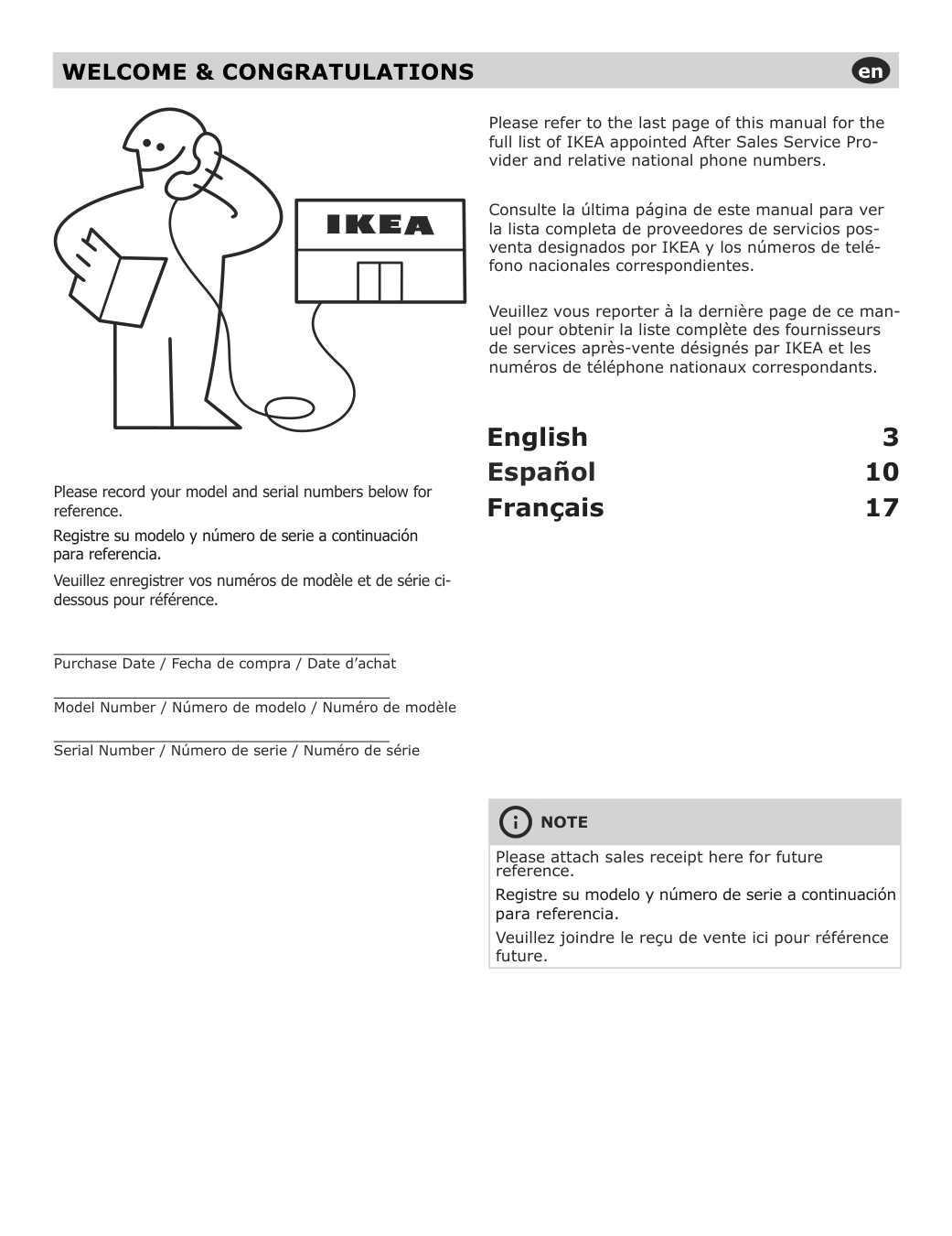 Assembly instructions for IKEA Stangby microwave trim kit stainless steel | Page 2 - IKEA STÅNGBY built-in microwave 794.952.20