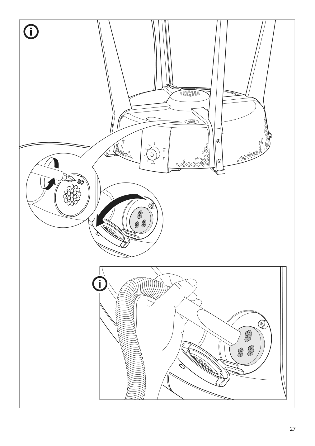 Assembly instructions for IKEA Starkvind table with air purifier stained oak veneer white smart | Page 27 - IKEA STARKVIND table with air purifier 804.619.45