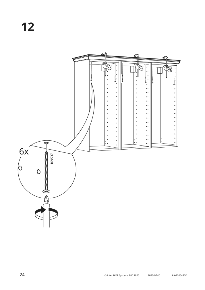 Assembly instructions for IKEA Stensund contoured deco strip beige | Page 24 - IKEA STENSUND contoured deco strip 304.531.70