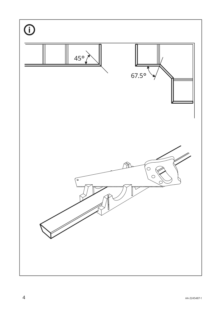 Assembly instructions for IKEA Stensund contoured deco strip beige | Page 4 - IKEA STENSUND contoured deco strip 304.531.70