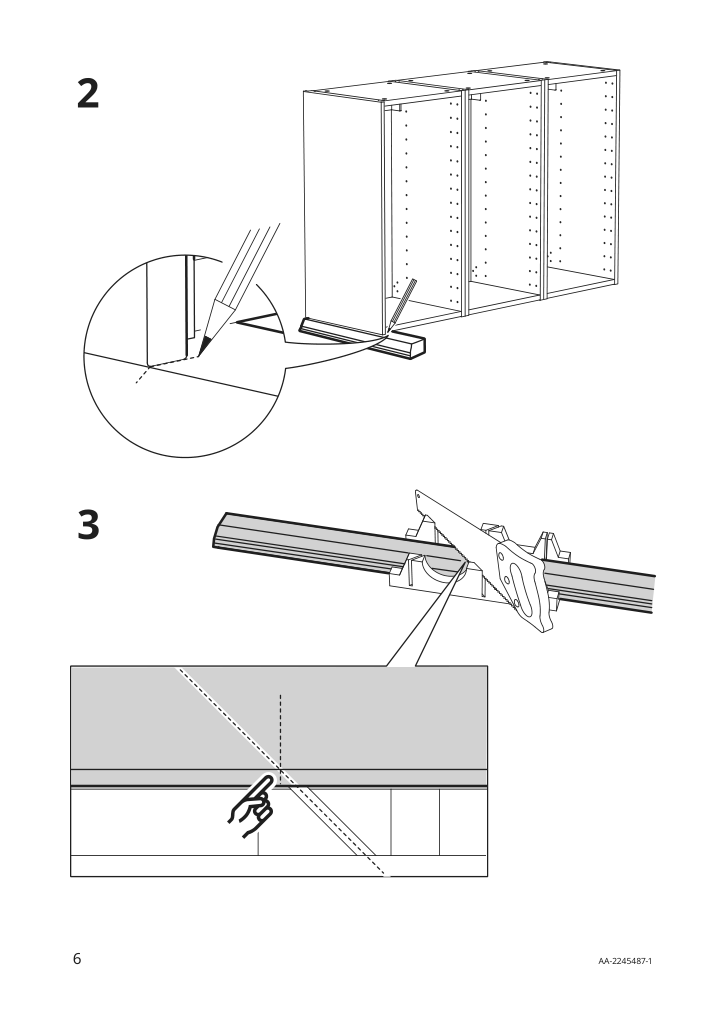 Assembly instructions for IKEA Stensund contoured deco strip beige | Page 6 - IKEA STENSUND contoured deco strip 304.531.70