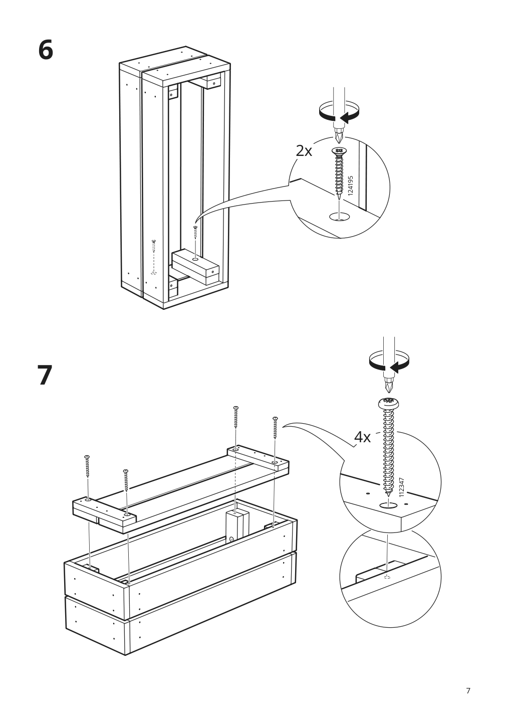 Assembly instructions for IKEA Stjaernanis flower box outdoor acacia | Page 7 - IKEA STJÄRNANIS flower box 305.607.16