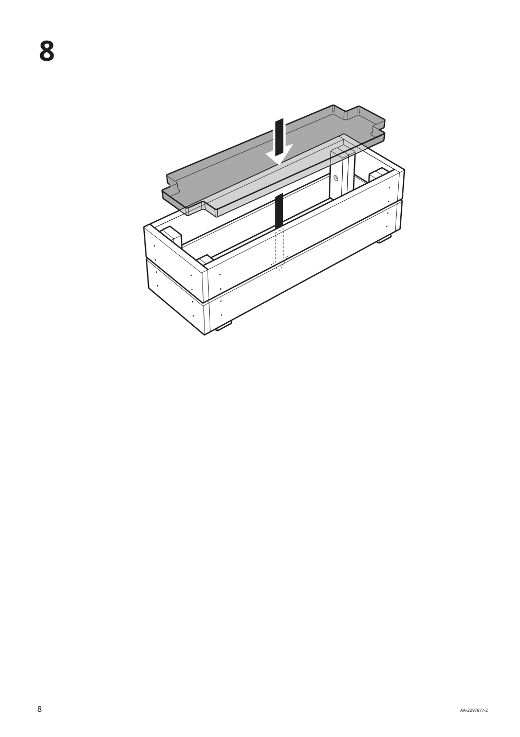 Assembly instructions for IKEA Stjaernanis flower box outdoor acacia | Page 8 - IKEA STJÄRNANIS flower box 305.607.16