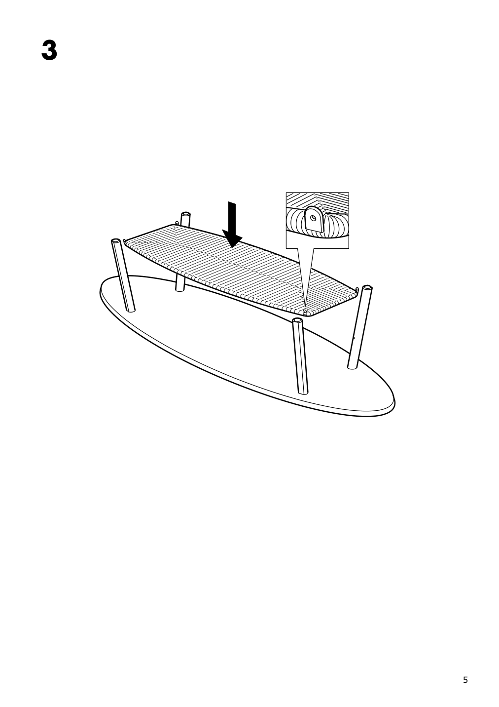 Assembly instructions for IKEA Stockholm coffee table walnut veneer | Page 5 - IKEA STOCKHOLM coffee table 702.397.10