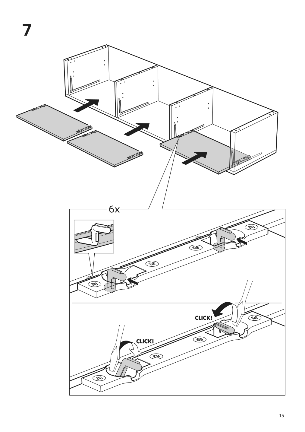 Assembly instructions for IKEA Stockholm tv unit walnut veneer | Page 15 - IKEA STOCKHOLM TV unit 605.662.36