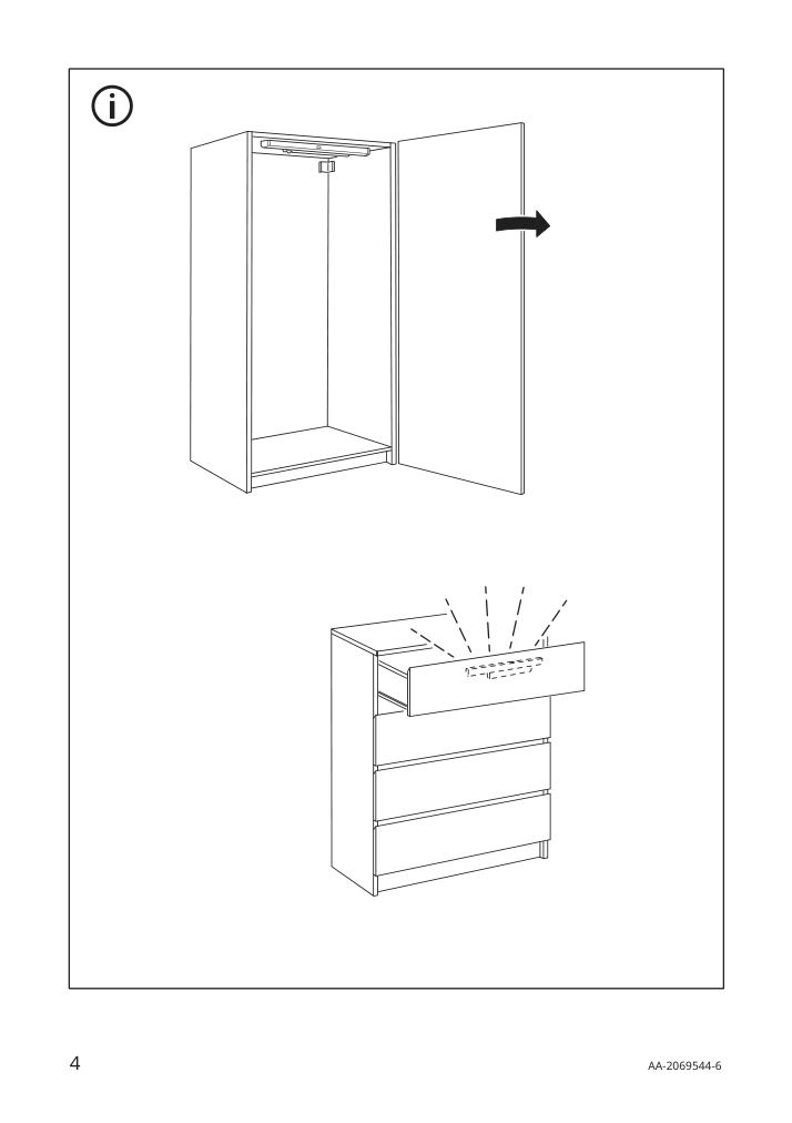 Assembly instructions for IKEA Stoetta led cabinet lighting strip w sensor battery operated white | Page 4 - IKEA STÖTTA LED cabinet lighting strip w sensor 903.600.93