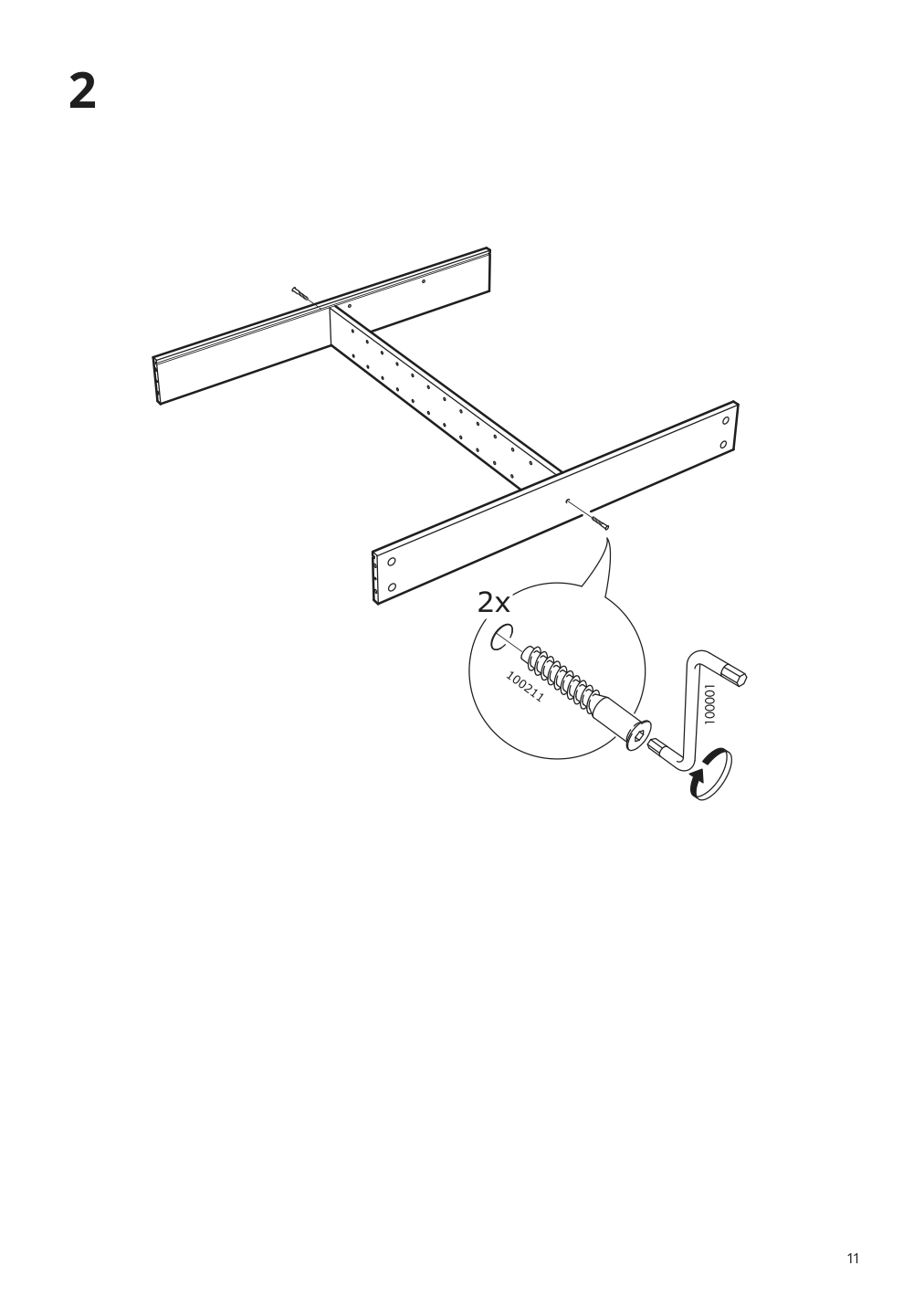 Assembly instructions for IKEA Storjorm mirror cabinet w 2 doors light white | Page 11 - IKEA STORJORM mirror cabinet w/2 doors & light 202.481.18