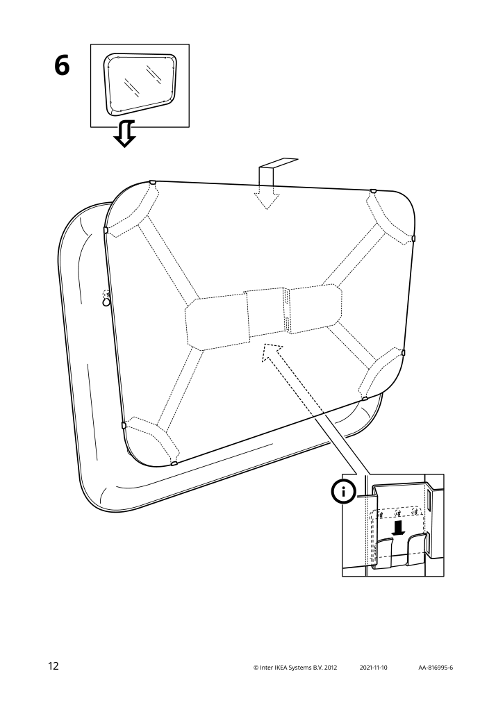 Assembly instructions for IKEA Storjorm mirror with built in light white | Page 12 - IKEA GODMORGON/TOLKEN / TÖRNVIKEN bathroom furniture, set of 6 294.900.84