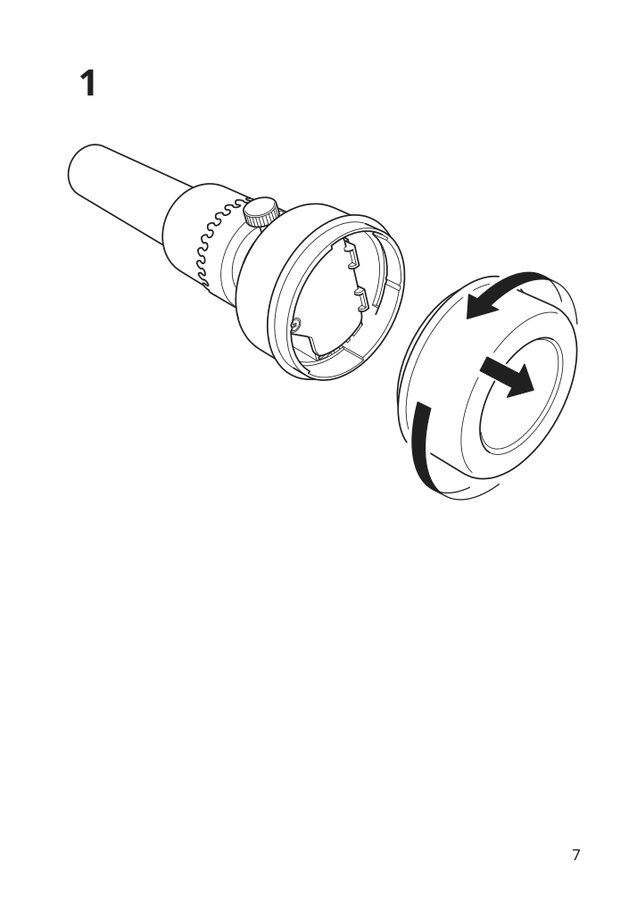 Assembly instructions for IKEA Strala led decorative table lamp glass battery operated dark gray | Page 7 - IKEA STRÅLA LED decorative table lamp 705.629.64