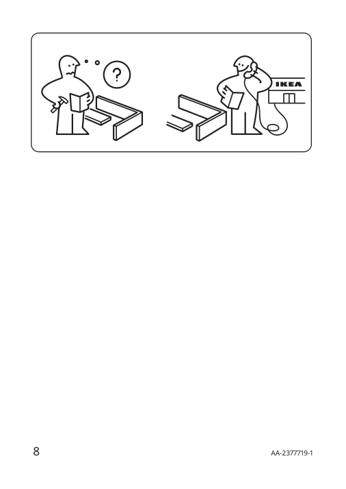 Assembly instructions for IKEA Strala led decorative table lamp tree battery operated | Page 8 - IKEA STRÅLA LED decorative table lamp 905.627.55