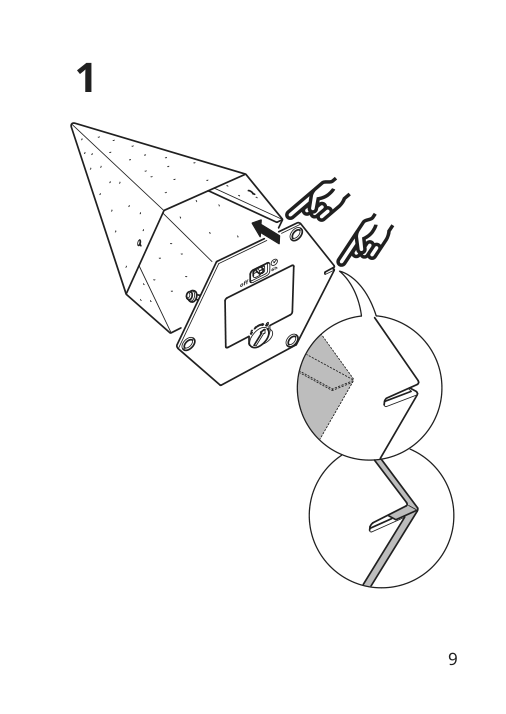 Assembly instructions for IKEA Strala led decorative table lamp tree battery operated | Page 9 - IKEA STRÅLA LED decorative table lamp 905.627.55