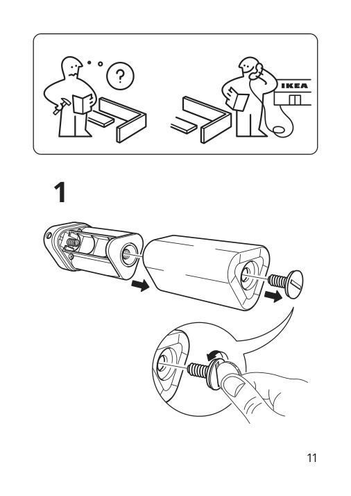 Assembly instructions for IKEA Strala led lighting chain with 15 lights battery operated gift box | Page 11 - IKEA STRÅLA LED lighting chain with 15 lights 705.626.95