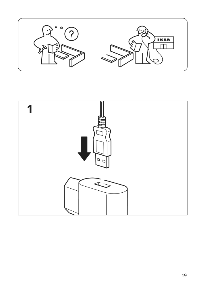 Assembly instructions for IKEA Strala led string light with 24 lights candle shaped with clip | Page 19 - IKEA STRÅLA LED string light with 24 lights 405.025.42