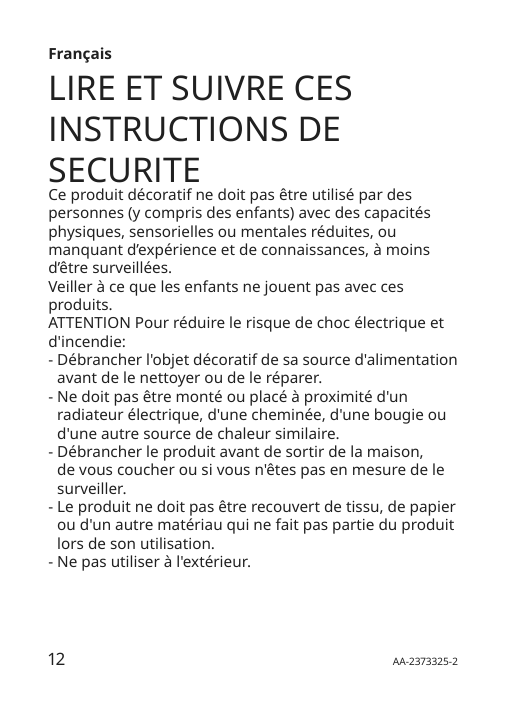 Assembly instructions for IKEA Strala led table lamp white | Page 12 - IKEA STRÅLA LED table lamp 505.628.56