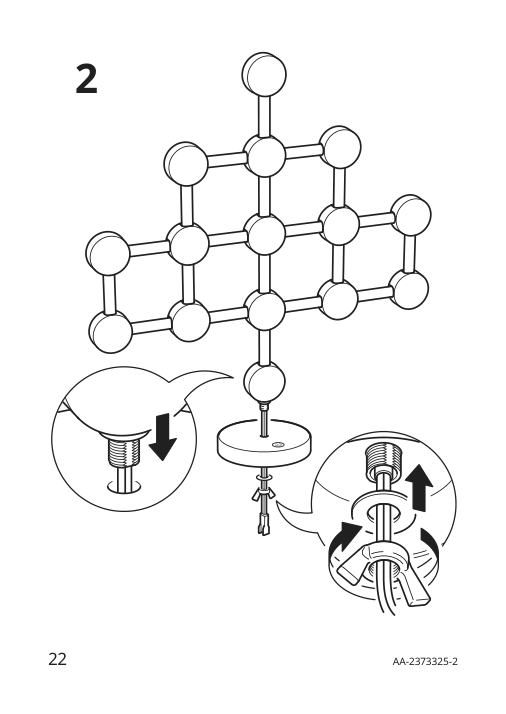 Assembly instructions for IKEA Strala led table lamp white | Page 22 - IKEA STRÅLA LED table lamp 505.628.56