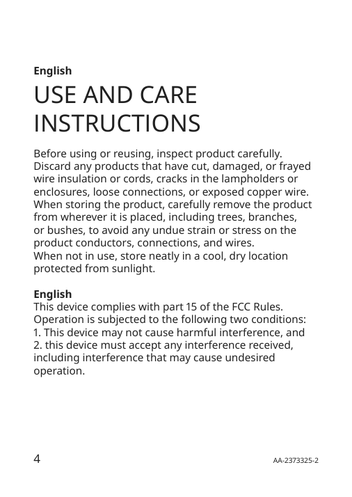 Assembly instructions for IKEA Strala led table lamp white | Page 4 - IKEA STRÅLA LED table lamp 505.628.56