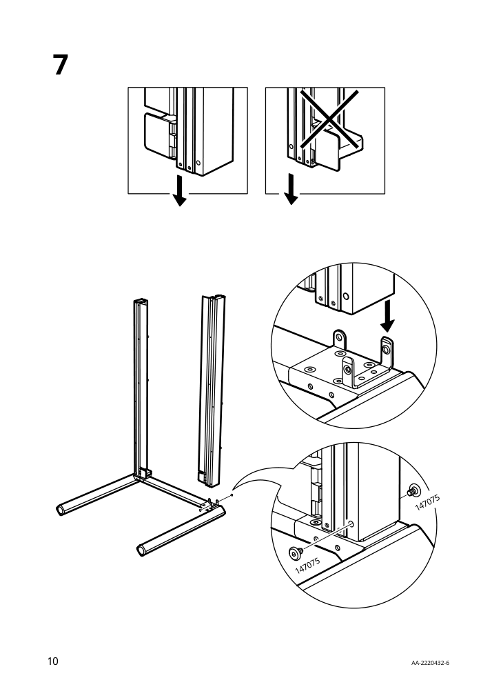 Assembly instructions for IKEA Strandtorp extendable table brown | Page 10 - IKEA STRANDTORP / TOBIAS table and 4 chairs 494.848.93