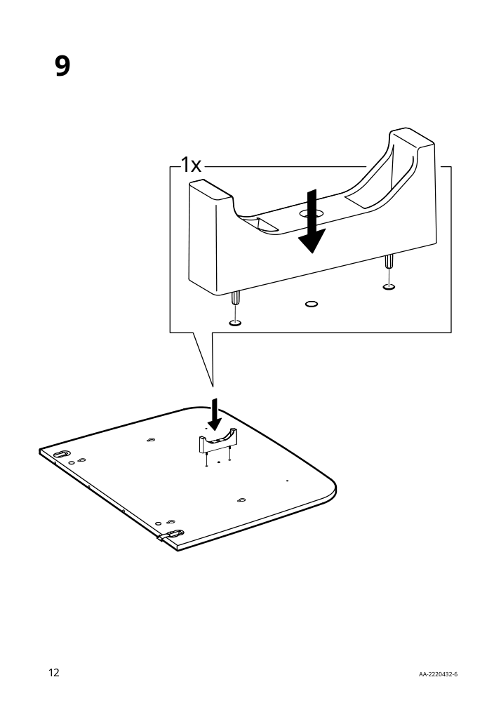 Assembly instructions for IKEA Strandtorp extendable table brown | Page 12 - IKEA STRANDTORP / TOBIAS table and 4 chairs 494.848.93