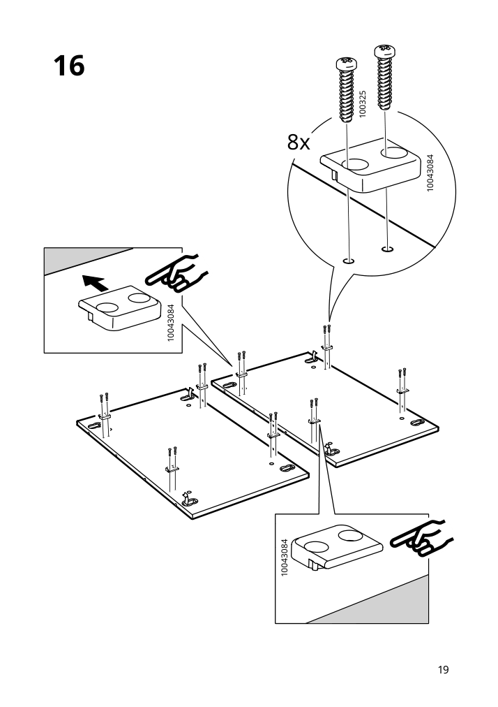 Assembly instructions for IKEA Strandtorp extendable table brown | Page 19 - IKEA STRANDTORP / TOBIAS table and 4 chairs 494.848.93