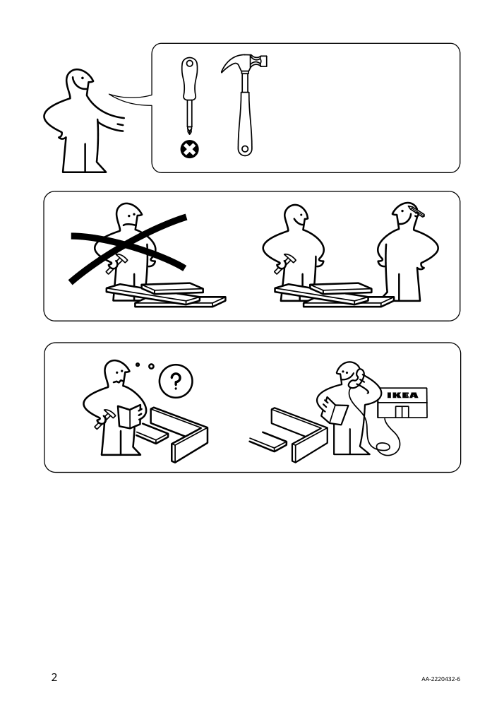 Assembly instructions for IKEA Strandtorp extendable table brown | Page 2 - IKEA STRANDTORP / TOBIAS table and 4 chairs 494.848.93