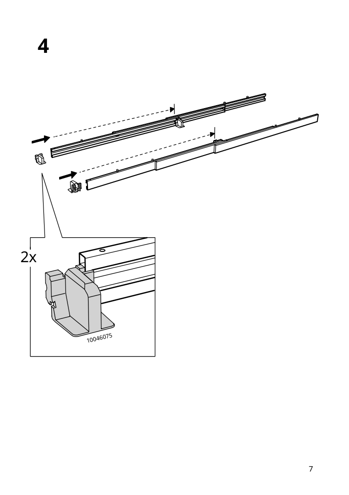 Assembly instructions for IKEA Strandtorp extendable table brown | Page 7 - IKEA STRANDTORP / TOBIAS table and 4 chairs 494.848.93