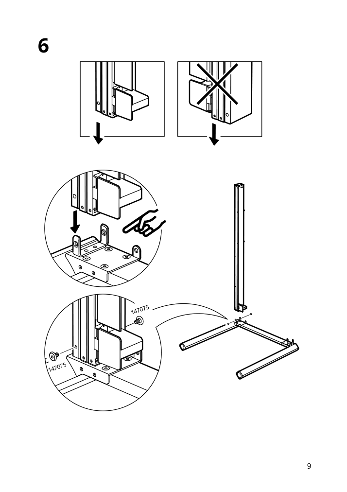 Assembly instructions for IKEA Strandtorp extendable table brown | Page 9 - IKEA STRANDTORP / TOBIAS table and 4 chairs 494.848.93