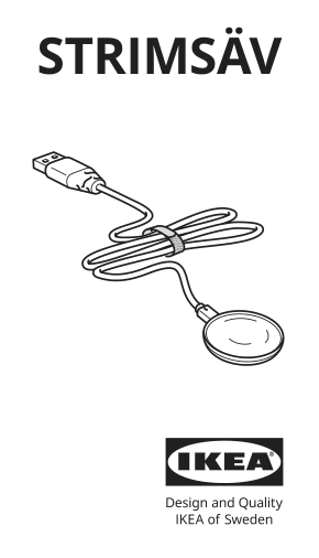 Assembly instructions for IKEA Strimsaev led spotlight black | Page 1 - IKEA BLÅLIDEN / STRIMSÄV glass-door cabinet with lighting 895.229.25