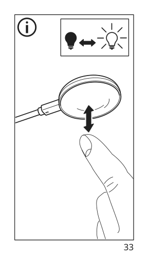 Assembly instructions for IKEA Strimsaev led spotlight black | Page 33 - IKEA BLÅLIDEN / STRIMSÄV glass-door cabinet with lighting 895.229.25