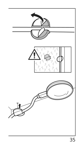 Assembly instructions for IKEA Strimsaev led spotlight black | Page 35 - IKEA BLÅLIDEN / STRIMSÄV glass-door cabinet with lighting 895.229.25