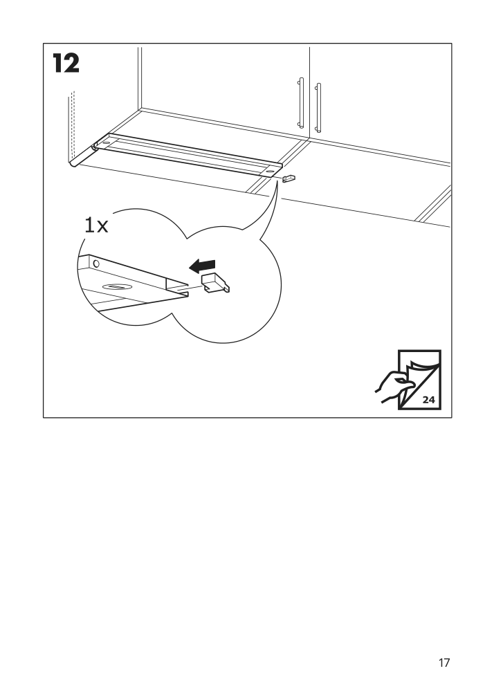 Assembly instructions for IKEA Stroemlinje led countertop light white | Page 17 - IKEA STRÖMLINJE LED countertop light 103.517.09