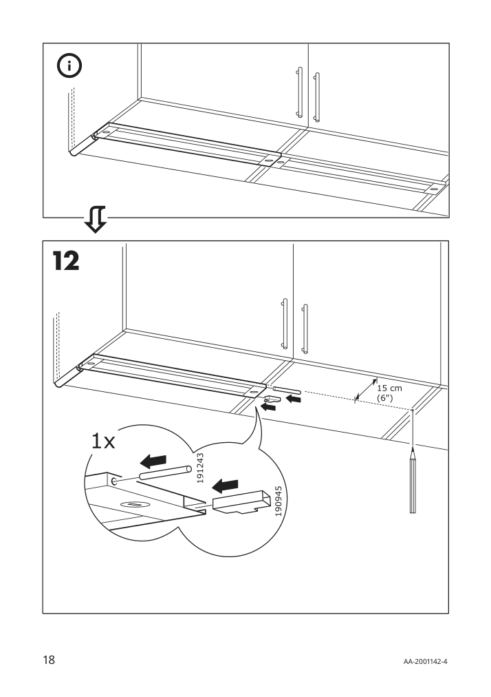 Assembly instructions for IKEA Stroemlinje led countertop light white | Page 18 - IKEA STRÖMLINJE LED countertop light 103.517.09