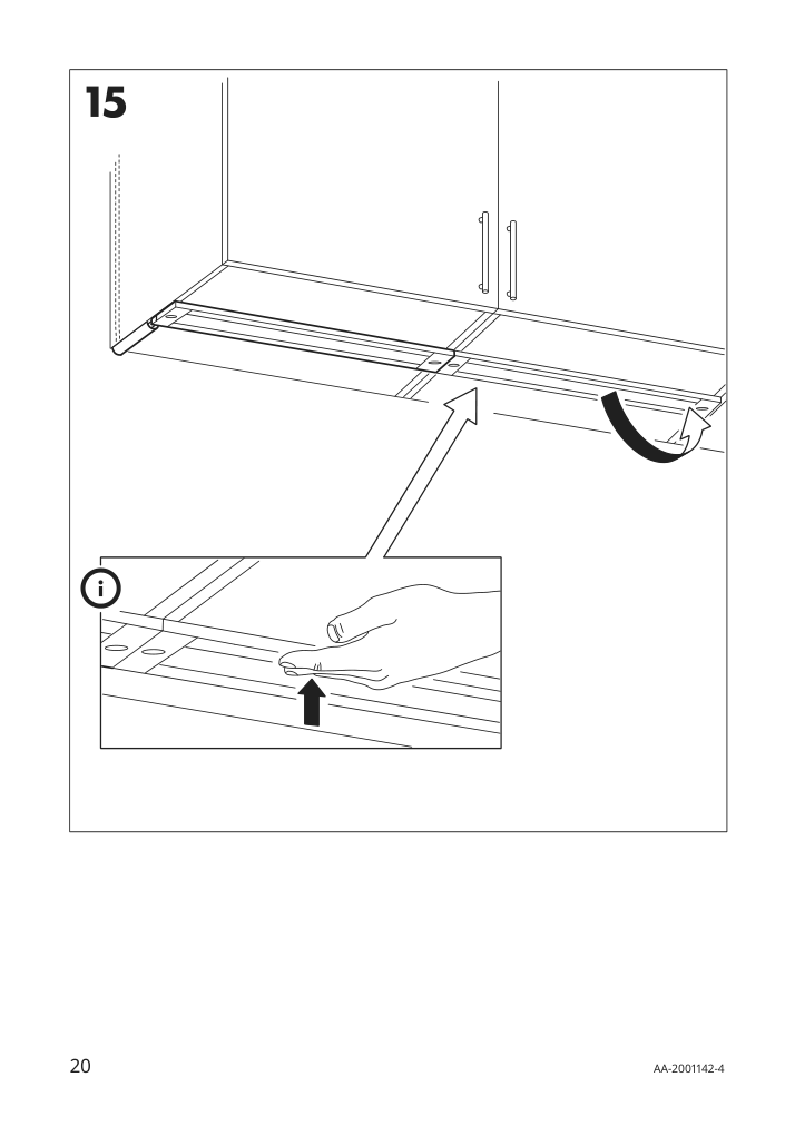 Assembly instructions for IKEA Stroemlinje led countertop light white | Page 20 - IKEA STRÖMLINJE LED countertop light 103.517.09