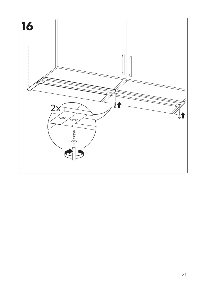 Assembly instructions for IKEA Stroemlinje led countertop light white | Page 21 - IKEA STRÖMLINJE LED countertop light 103.517.09