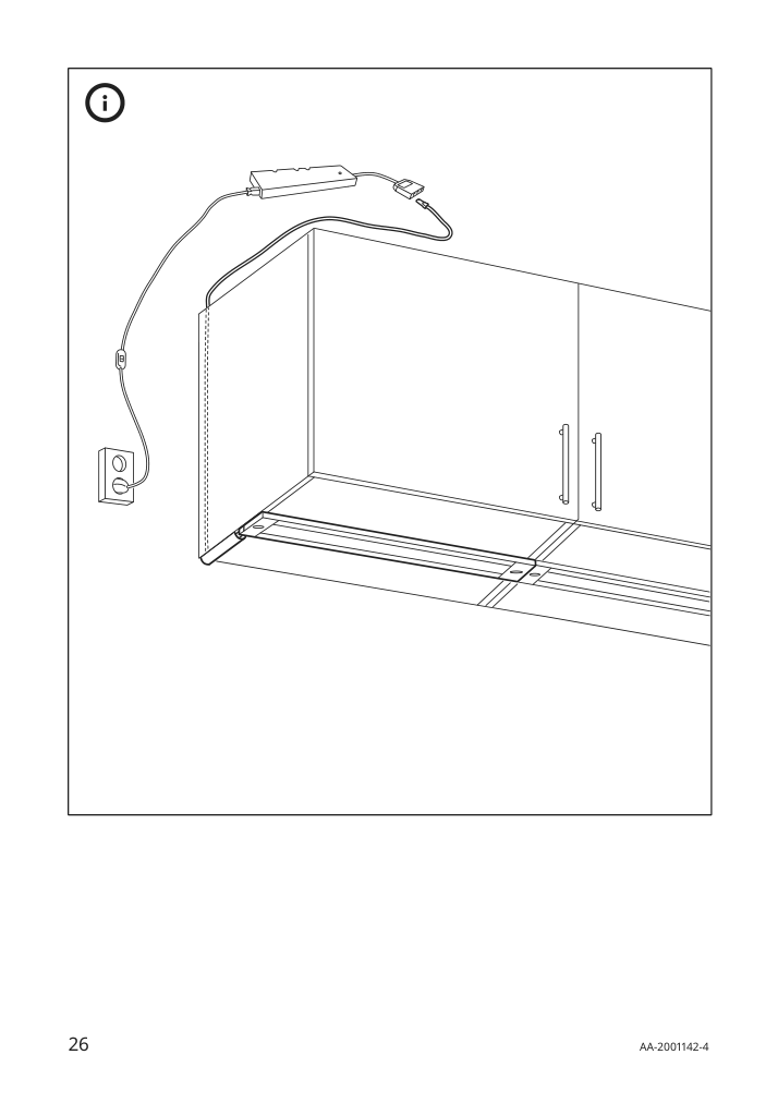 Assembly instructions for IKEA Stroemlinje led countertop light white | Page 26 - IKEA STRÖMLINJE LED countertop light 103.517.09