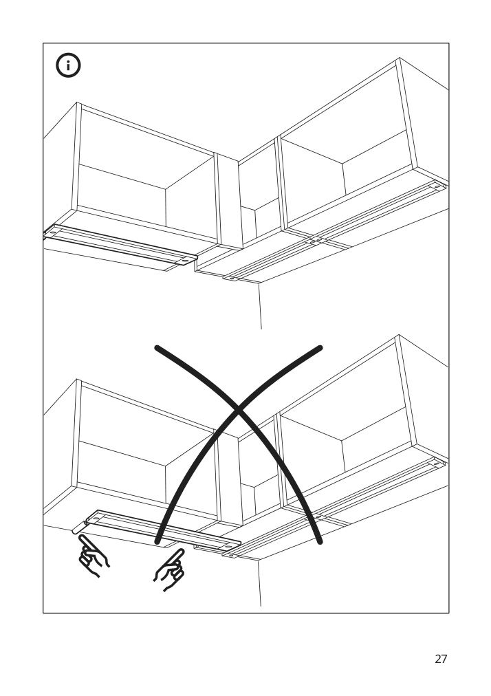 Assembly instructions for IKEA Stroemlinje led countertop light white | Page 27 - IKEA STRÖMLINJE LED countertop light 103.517.09