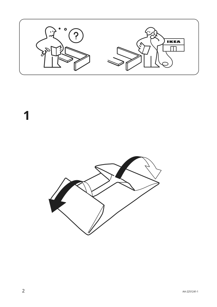 Assembly instructions for IKEA Stuk organizer white | Page 2 - IKEA STUK organizer 805.074.01