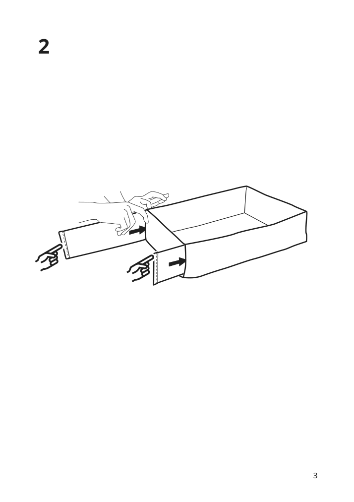 Assembly instructions for IKEA Stuk organizer white | Page 3 - IKEA STUK organizer 805.074.01