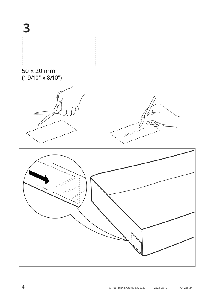 Assembly instructions for IKEA Stuk organizer white | Page 4 - IKEA STUK organizer 805.074.01