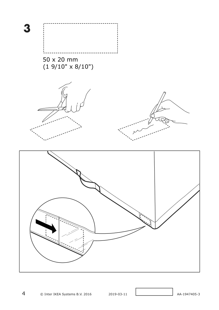 Assembly instructions for IKEA Stuk storage case white gray | Page 4 - IKEA STUK storage case 503.095.77