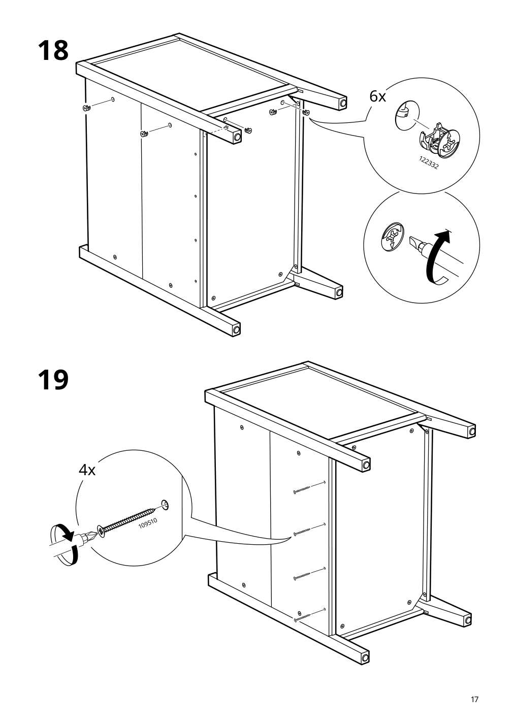 Assembly instructions for IKEA Sundvik changing table chest gray | Page 17 - IKEA SUNDVIK changing table/chest 804.940.26